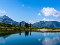 Österreich - Schatzberg - Gipfelparade über dem Speichersee